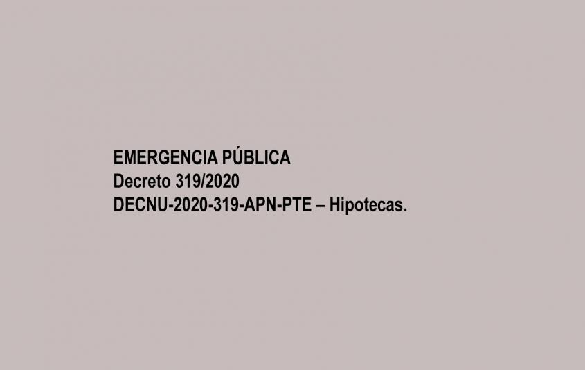 Decreto 319/2020